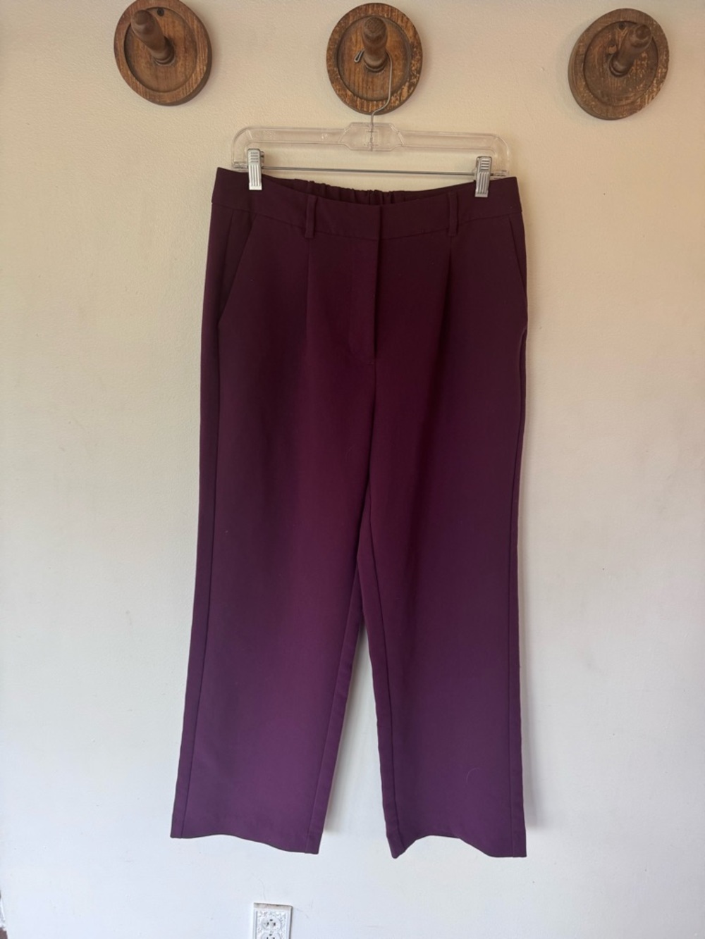 Old Navy extra high rise trouser wide leg pants size medium
